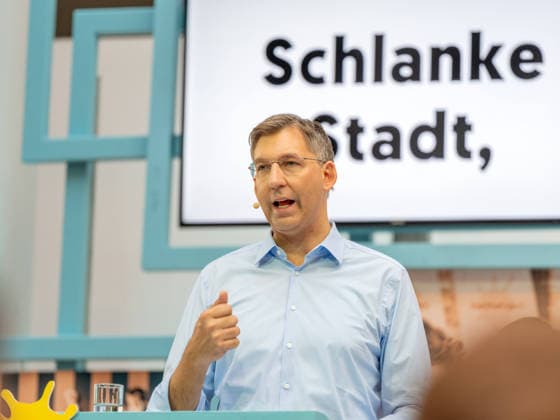 2026-09-26-ÖVP-Zukunftskongress-036 Landesparteiobmann Wien und Bezirksvorsteher Innere Stadt Markus Markus Figl (ÖVP) am 26. September 2026 beim Zukunftskongress der Wiener Volkspartei im Platinum im UNIQA Tower in Wien, Wien, Österreich.