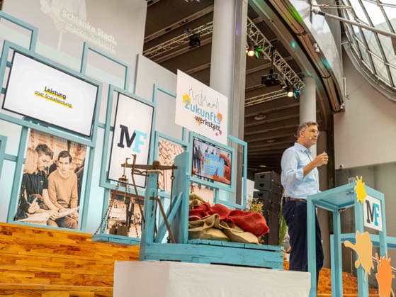 2026-09-26-ÖVP-Zukunftskongress-031 Landesparteiobmann Wien und Bezirksvorsteher Innere Stadt Markus Markus Figl (ÖVP) am 26. September 2026 beim Zukunftskongress der Wiener Volkspartei im Platinum im UNIQA Tower in Wien, Wien, Österreich.