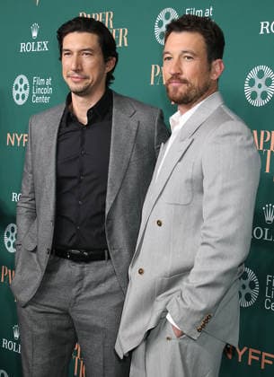 New York September 25, 2026. Adam Driver, Miles Teller attend 64th New York Film Festival - NYFF64, Open Night premiere of Paper Tiger at Alice Tully Hall Lincoln Center in New York. September 25,2026. Copyright: xRWx