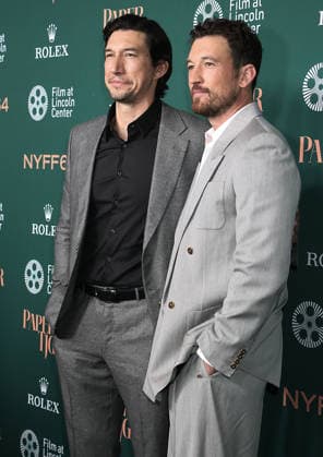 New York September 25, 2026. Adam Driver, Miles Teller attend 64th New York Film Festival - NYFF64, Open Night premiere of Paper Tiger at Alice Tully Hall Lincoln Center in New York. September 25,2026. Copyright: xEWx