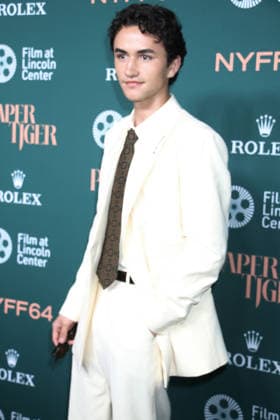 New York September 25, 2026. Gavin Goudey attend 64th New York Film Festival - NYFF64, Open Night premiere of Paper Tiger at Alice Tully Hall Lincoln Center in New York. September 25,2026. Copyright: xRWx