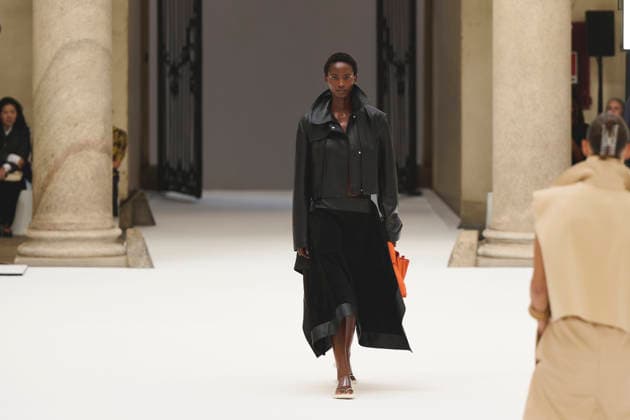 September 26, 2026, Milan, Italy, Italy: Models on the runway at the Sportmax fashion show in Milan, September 2026 Milan Italy  - ZUMAg279 20260926_zip_g279_002 Copyright: xAlessandroxGalatolix