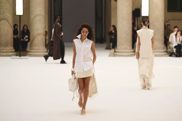 September 26, 2026, Milan, Italy, Italy: Models on the runway at the Sportmax fashion show in Milan, September 2026 Milan Italy  - ZUMAg279 20260926_zip_g279_005 Copyright: xAlessandroxGalatolix