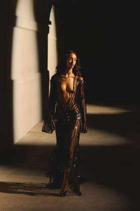 September 26, 2026, Milan, Italy, Italy: Models on the runway at the The Attico fashion show in Milan, September 2026 Milan Italy  - ZUMAg279 20260926_zip_g279_050 Copyright: xAlessandroxGalatolix
