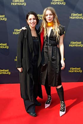 Almila Bagriacik und Lilith Stangenberg bei der Premiere des ARD-Krimis Tatort - Unter Freunden auf dem 34. Filmfest Hamburg 2026 im Cinemaxx Dammtor. Hamburg, 26.09.2026