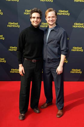 Pascal Houdus und Sven Schelker bei der Premiere des ARD-Krimis Tatort - Unter Freunden auf dem 34. Filmfest Hamburg 2026 im Cinemaxx Dammtor. Hamburg, 26.09.2026