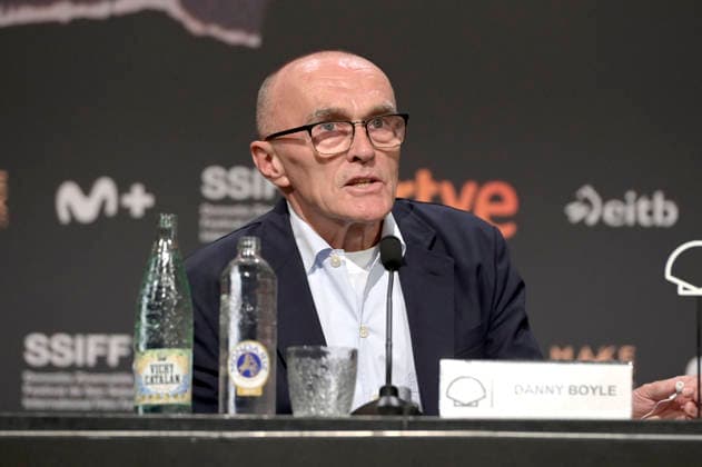 Danny Boyle bei der Pressekonferenz zum Kinofilm Ink auf dem 74. Internationalen Filmfestival San Sebastian Festival Internacional de Cine de San Sebastian im Kursaal. San Sebastian, 26.09.2026