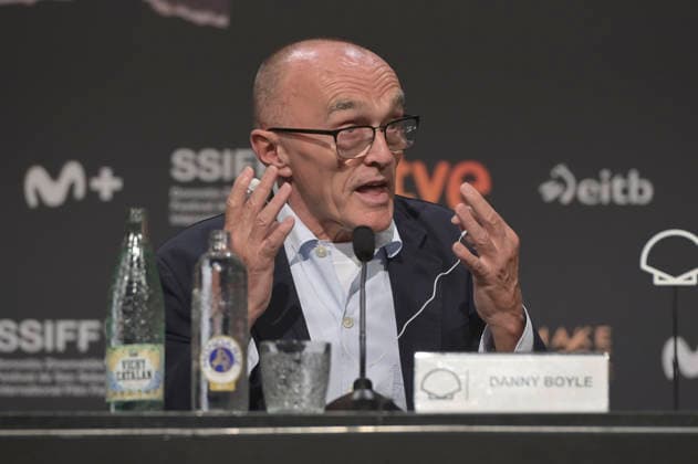 Danny Boyle bei der Pressekonferenz zum Kinofilm Ink auf dem 74. Internationalen Filmfestival San Sebastian Festival Internacional de Cine de San Sebastian im Kursaal. San Sebastian, 26.09.2026