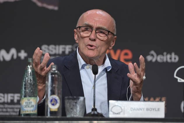 Danny Boyle bei der Pressekonferenz zum Kinofilm Ink auf dem 74. Internationalen Filmfestival San Sebastian Festival Internacional de Cine de San Sebastian im Kursaal. San Sebastian, 26.09.2026