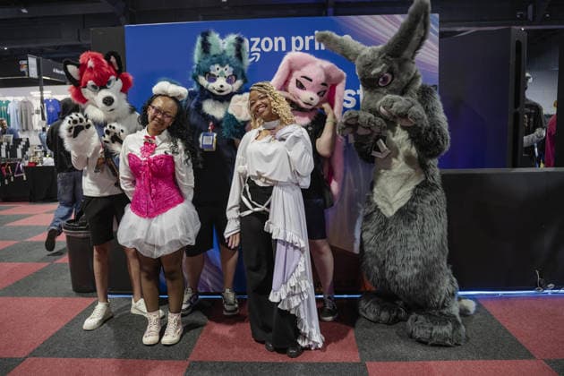 Comic Con Africa 2026 brings pop culture fans together in Johannesburg JOHANNESBURG, SOUTH AFRICA - SEPTEMBER 26: Comic Con Africa 2026, the largest popular culture and gaming festival in Africa, takes place at the Johannesburg Expo Centre in Johannesburg, South Africa, on September 26, 2026. The four-day event brings fans together with international brands and offers activities spanning comics, cinema, anime and television, including cosplay shows and gaming tournaments. Young attendees dressed as popular comic book and animated characters create colorful scenes during the festival, Johannesburg, South Africa, September 2026. Ihsaan Haffejee Anadolu South Africa Johannesburg. Editorial use only. Please get in touch for any other usage. Copyright: x2026xAnadoluxIhsaanxHaffejeex