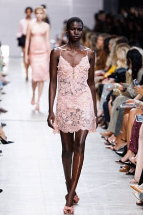IPA89005281 - Milan, Milan Women™s Fashion Week Spring Summer 2027 - Women™s Fashion, Spring Summer 2027 - Ermanno Scervino fashion show - pictured on the runway: a model.  Copyright: xCinziaxCamelax xx IPA89005281