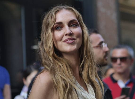 IPA89008623 - Milan, Milan Women’s Fashion Week: Spring Summer 2026 2027 — Women’s Fashion, Spring Summer 2026–2027 — Marco Rambaldi’s fashion show — Pictured: Chiara Ferragni  Copyright: xLucaxPontix xLucaPonti IpaAgencyx IPA89008623