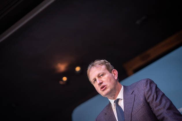 Jim O™Callaghan, Innenminister der Republik Irland und EU-Ratspräsidentschaft;2. Munich Migration Meeting Treffen der Europäischen Minister zur Umsetzung der Migrationswende, München Bayern Deutschland Hotel Bayerischer Hof