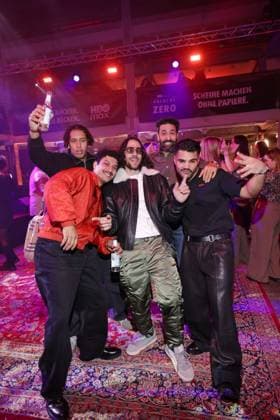4 Blocks Zero Blockparty Tareq Nassery, Tariq Al-Saies, Rami Fadel Khalaf, Mohammad Eliraqui 4 Blocks Zero, Exklusive Blockparty im Kühlhaus Berlin, Berlin Datum: 26.09.2026 Copyright: xEventpress Kratschx