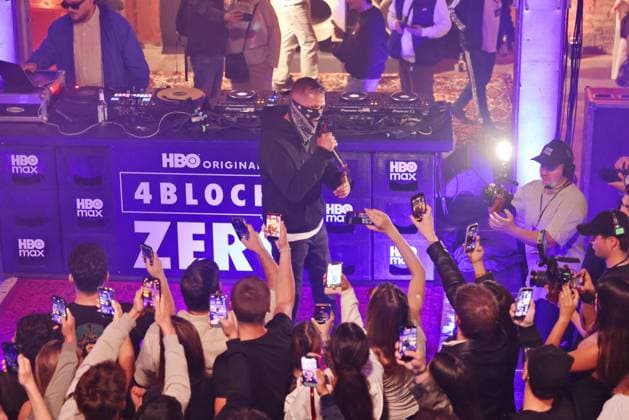 Entertainment Bilder des Tages #2 4 Blocks Zero Blockparty AK Ausser Kontrolle 4 Blocks Zero, Exklusive Blockparty im Kühlhaus Berlin, Berlin Datum: 26.09.2026 Copyright: xEventpress Kratschx