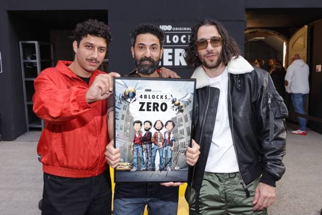 4 Blocks Zero Blockparty Tareq Nassery, Rami Fadel Khalaf, Tariq Al-Saies 4 Blocks Zero, Exklusive Blockparty im Kühlhaus Berlin, Berlin Datum: 26.09.2026 Copyright: xEventpress Kratschx
