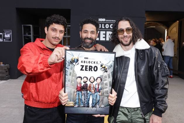 4 Blocks Zero Blockparty Tareq Nassery, Rami Fadel Khalaf, Tariq Al-Saies 4 Blocks Zero, Exklusive Blockparty im Kühlhaus Berlin, Berlin Datum: 26.09.2026 Copyright: xEventpress Kratschx
