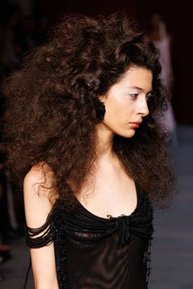 IPA89012875 - Milan, Milan Women™s Fashion Week Spring Summer 2027 - Women™s Fashion, Spring Summer 2027 - Marco Rambaldi™s fashion show - pictured on the runway: Model  Copyright: xCinziaxCamelax xx IPA89012875