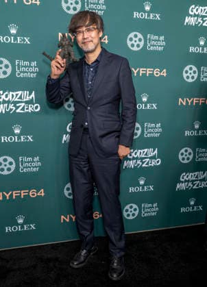 September 26, 2026, New York, Ny, United States: Takashi Yamazaki attends the 64th New York Film Festival Godzilla Minus Zero World Premiere. Held at Alice Tully Hall at Lincoln Center in New York. Zuma Press. September 26, 2026. New York United States  - ZUMAp281 20260926_zea_p281_046 Copyright: xPhotoxImagexPressx