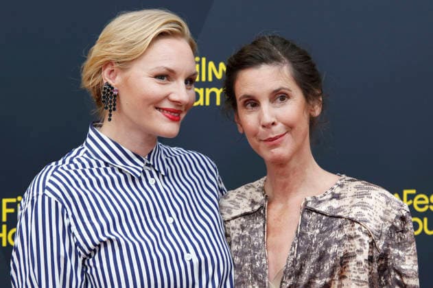 Rosalie Thomass und Daniela Dröscher bei der Premiere des Kinofilms Lügen über meine Mutter auf dem 34. Filmfest Hamburg 2026 im Cinemaxx Dammtor. Hamburg, 26.09.2026