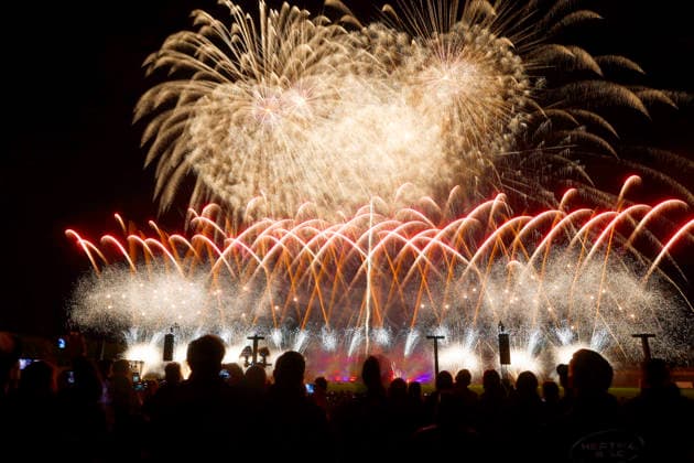 26.09.2026, Pyronale 2026, Feuerwerks-Championat auf dem Maifeld am Olympiastadion Berlin, Berlin Deutschland, Germany