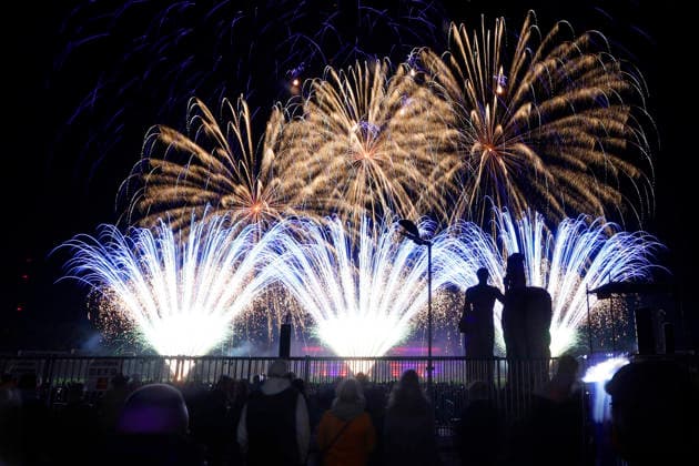 26.09.2026, Pyronale 2026, Feuerwerks-Championat auf dem Maifeld am Olympiastadion Berlin, Berlin Deutschland, Germany