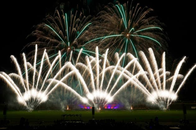 26.09.2026, Pyronale 2026, Feuerwerks-Championat auf dem Maifeld am Olympiastadion Berlin, Berlin Deutschland, Germany