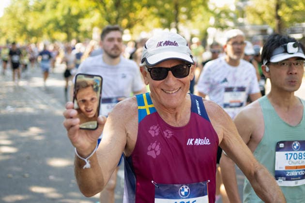 Berlin,27.09.2026, 52.BMW BERLIN-MARATHON,Impressionen vom Kilometer 31 am Hohenzollerndamm im Bezirk Wilmersdorf