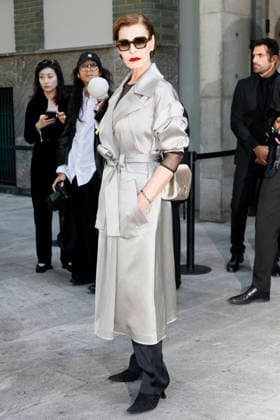 MFW Spring Summer 2027 Armani Arrival MP MILAN, ITALY - SEPTEMBER 27: Antonia Dell’Atte arrives to Armani fashion show during the Milan Fashion Week - Womenswear Spring Summer 2027 on September 27, 2026 in Milan, Italy. Photo by Marco Piovanotto Abacapress.com Milan Italy  Copyright: xPiovanottoxMarco ABACAx