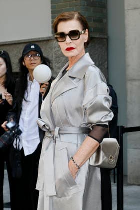 MFW Spring Summer 2027 Armani Arrival MP MILAN, ITALY - SEPTEMBER 27: Antonia Dell’Atte arrives to Armani fashion show during the Milan Fashion Week - Womenswear Spring Summer 2027 on September 27, 2026 in Milan, Italy. Photo by Marco Piovanotto Abacapress.com Milan Italy  Copyright: xPiovanottoxMarco ABACAx