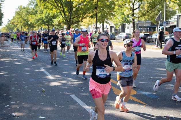 Berlin,27.09.2026, 52.BMW BERLIN-MARATHON,Impressionen vom Hohenzollerndamm im Bezirk Wilmersdorf