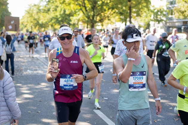 Berlin,27.09.2026, 52.BMW BERLIN-MARATHON,Impressionen vom Hohenzollerndamm im Bezirk Wilmersdorf