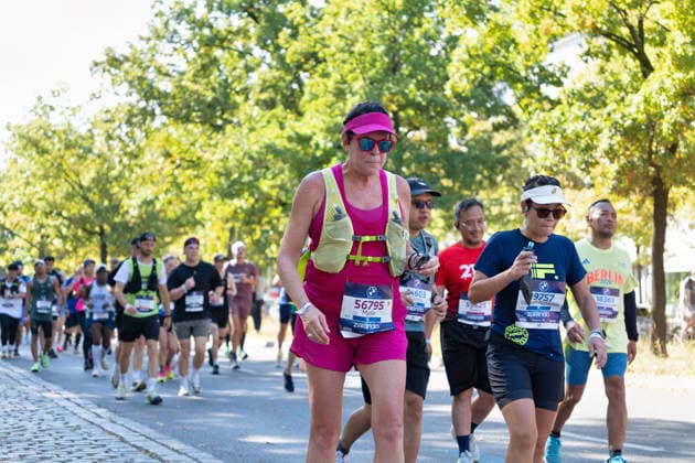 Berlin,27.09.2026, 52.BMW BERLIN-MARATHON,Impressionen vom Hohenzollerndamm im Bezirk Wilmersdorf