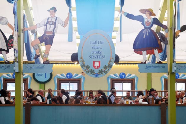 Germany world s largest beer festival Oktoberfest A general view of a beer tentduring the world s largest beer festival Oktoberfest in Munich, Germany, September 27th , 2026 . Photo by Davide Elias Copyright: xDavidexEliasx