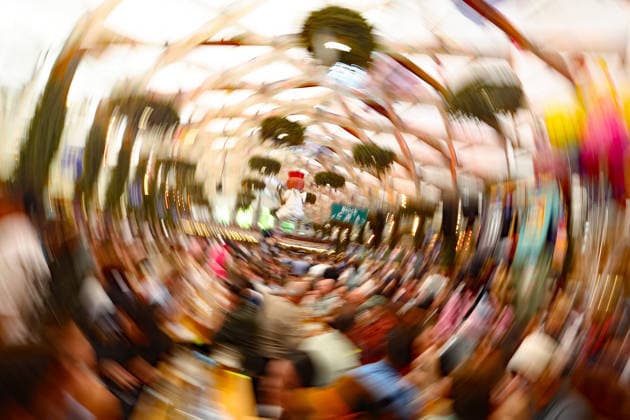 Germany world s largest beer festival Oktoberfest A general view of a beer tent during the world s largest beer festival Oktoberfest in Munich, Germany, September 27th , 2026 . Photo by Davide Elias Copyright: xDavidexEliasx