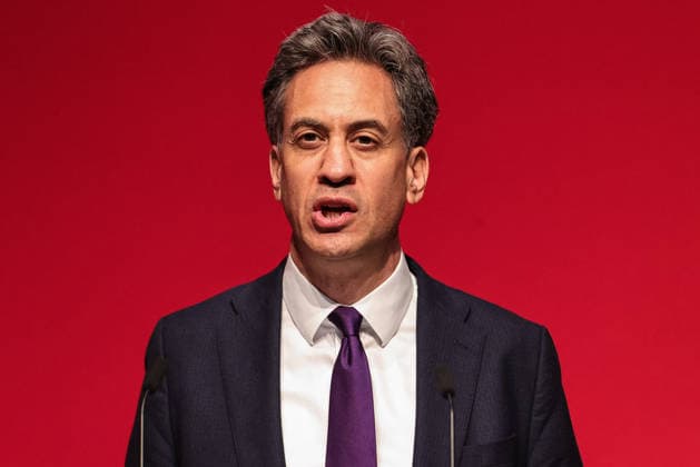 Labour Party Annual Conference 2026 Ed Miliband, Secretary of State for Foreign, Commonwealth and Development Affairs speaks during the Labour Party Annual Conference 2026 at Convention Centre, Liverpool, United Kingdom on 27 September 2026 (Photo by Mark Cosgrove News Images) Liverpool Convention Centre Merseyside United Kingdom Copyright: xMarkxCosgrove NewsxImagesx