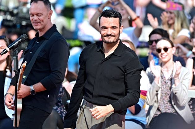 ZDF - Fernsehgarten. Sänger und Moderator Giovanni Zarrella während der ZDF - Unterhaltungsshow Fernsehgarten am 27.09.2026 in Mainz. 20260927MWI150901
