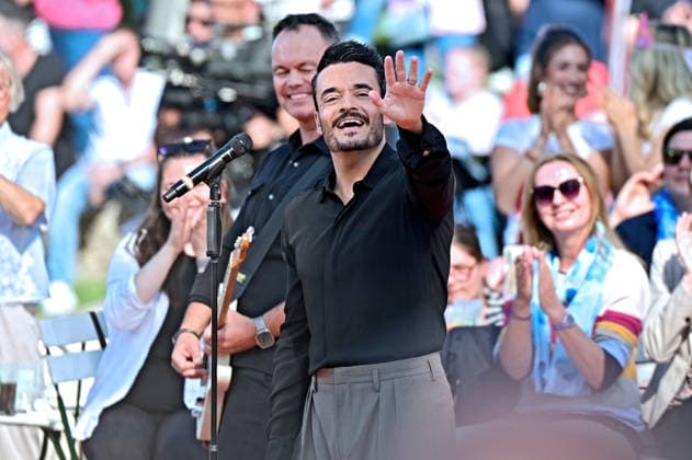 ZDF - Fernsehgarten. Sänger und Moderator Giovanni Zarrella während der ZDF - Unterhaltungsshow Fernsehgarten am 27.09.2026 in Mainz. 20260927MWI150908
