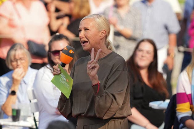 ZDF-Fernsehgarten 2026. Andrea Kiwi Kiewel im ZDF Fernsehgarten mit dem Motto Saison Finale am 27.09.2026 in Mainz. Mainz ZDF Fernsehgarten Rheinland-Pfalz
