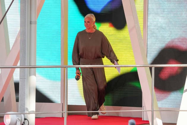 ZDF-Fernsehgarten 2026. Andrea Kiwi Kiewel im ZDF Fernsehgarten mit dem Motto Saison Finale am 27.09.2026 in Mainz. Mainz ZDF Fernsehgarten Rheinland-Pfalz