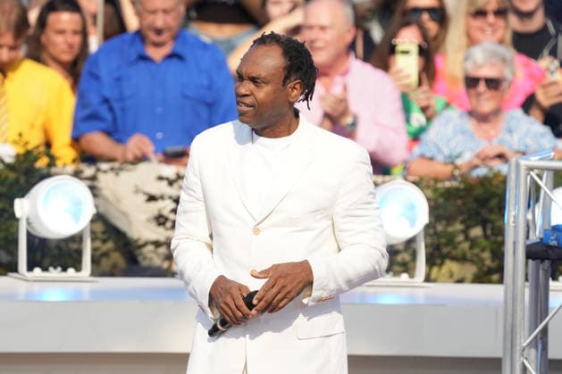 ZDF-Fernsehgarten 2026. Musiker Dr. Alban im ZDF Fernsehgarten mit dem Motto Saison Finale am 27.09.2026 in Mainz. Mainz ZDF Fernsehgarten Rheinland-Pfalz