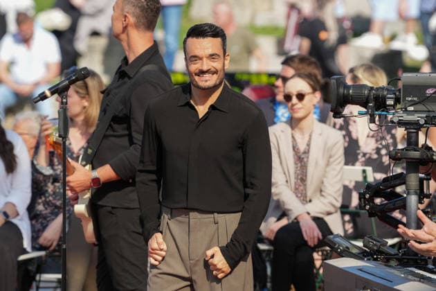 ZDF-Fernsehgarten 2026. Giovanni Zarrella im ZDF Fernsehgarten mit dem Motto Saison Finale am 27.09.2026 in Mainz. Mainz ZDF Fernsehgarten Rheinland-Pfalz