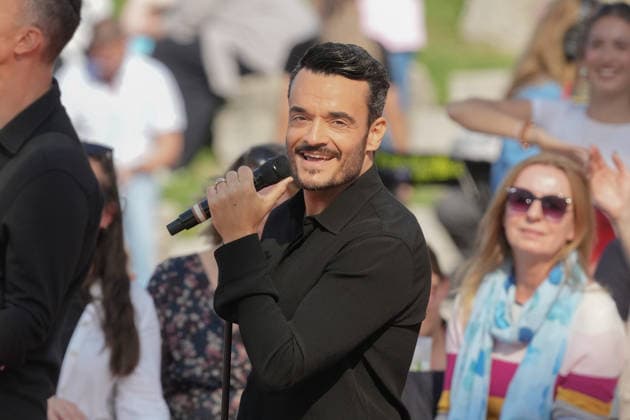 ZDF-Fernsehgarten 2026. Giovanni Zarrella im ZDF Fernsehgarten mit dem Motto Saison Finale am 27.09.2026 in Mainz. Mainz ZDF Fernsehgarten Rheinland-Pfalz