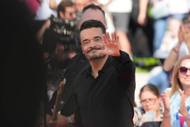 ZDF-Fernsehgarten 2026. Giovanni Zarrella im ZDF Fernsehgarten mit dem Motto Saison Finale am 27.09.2026 in Mainz. Mainz ZDF Fernsehgarten Rheinland-Pfalz
