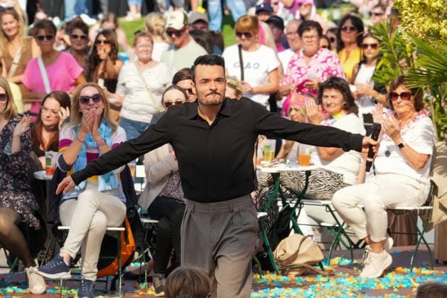 ZDF-Fernsehgarten 2026. Giovanni Zarrella im ZDF Fernsehgarten mit dem Motto Saison Finale am 27.09.2026 in Mainz. Mainz ZDF Fernsehgarten Rheinland-Pfalz