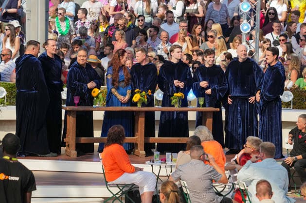 ZDF-Fernsehgarten 2026. Band Gregorian im ZDF Fernsehgarten mit dem Motto Saison Finale am 27.09.2026 in Mainz. Mainz ZDF Fernsehgarten Rheinland-Pfalz