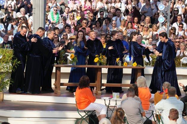 ZDF-Fernsehgarten 2026. Band Gregorian im ZDF Fernsehgarten mit dem Motto Saison Finale am 27.09.2026 in Mainz. Mainz ZDF Fernsehgarten Rheinland-Pfalz