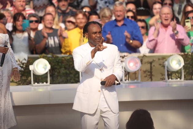 Dr. Alban in der TV Show ZDF-Fernsehgarten - Finalparty˜ auf dem Mainzer Lerchenberg. Mainz, 27.09.2026 Copyright: xAgenturxMatthiasxWehnertx xM.xGränzdörferx
