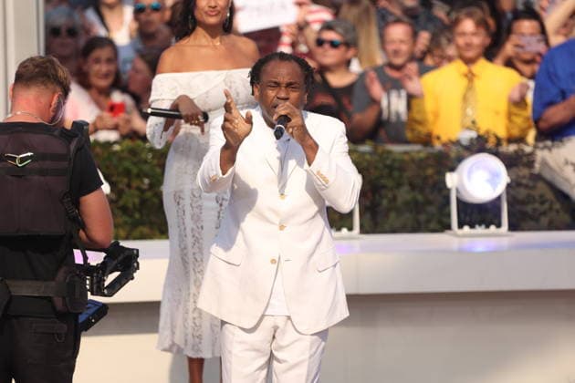 Dr. Alban in der TV Show ZDF-Fernsehgarten - Finalparty˜ auf dem Mainzer Lerchenberg. Mainz, 27.09.2026 Copyright: xAgenturxMatthiasxWehnertx xM.xGränzdörferx