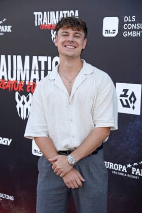 Loris Zimmerli bei der TRAUMATICA - CREATOR EDITION zum 10-jährigen Jubiläum im Europa-Park in Rust am 27.09.2026